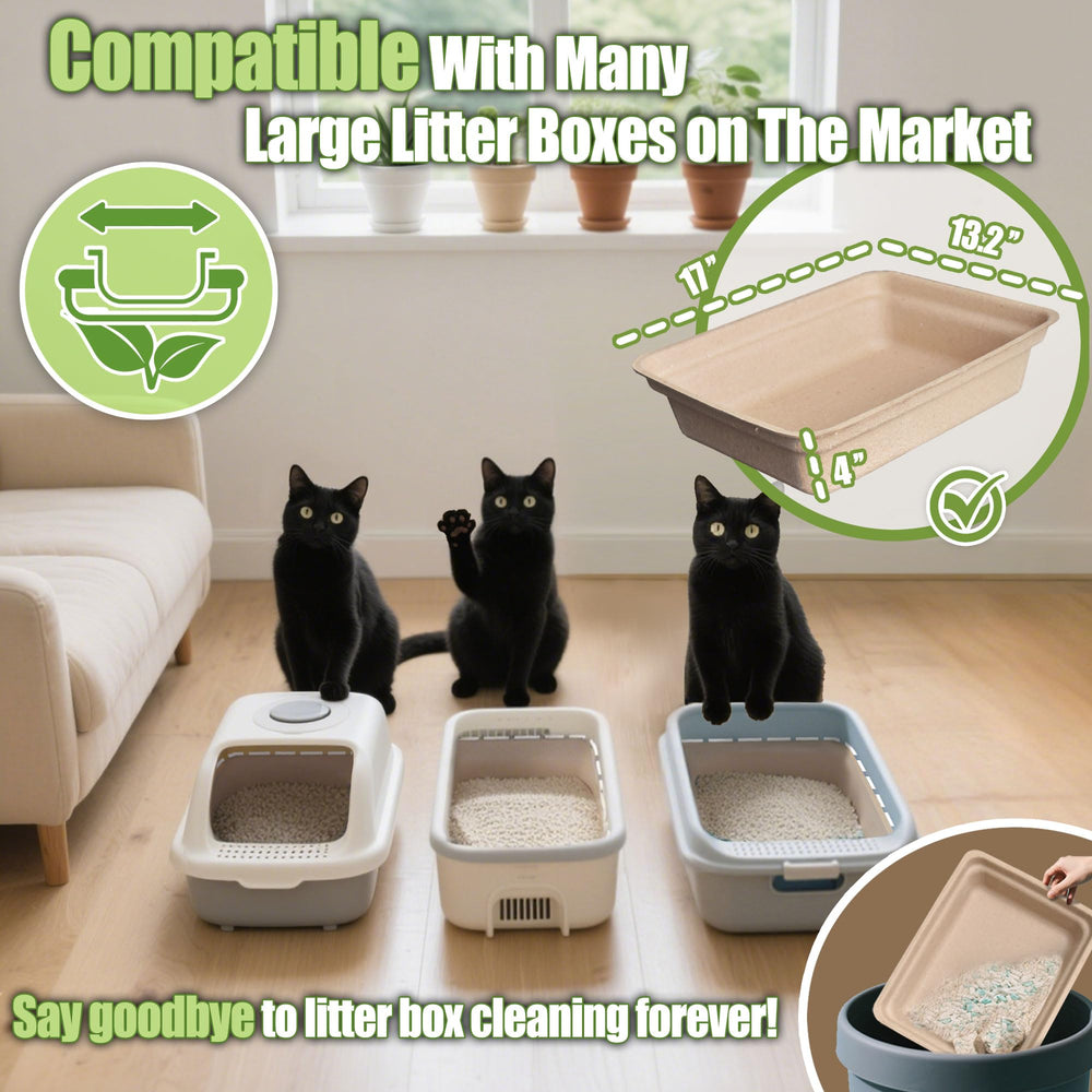 SEMEDOYO 17.5 by 13.5 inch size provides roomy space for adult cats.