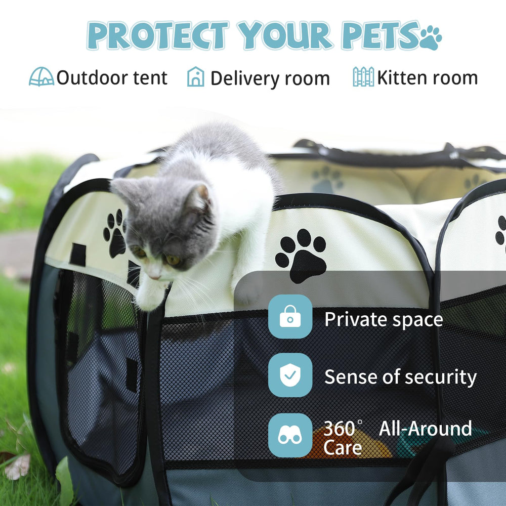 SENCONE breathable mesh panels enable visibility and airflow for pet comfort.