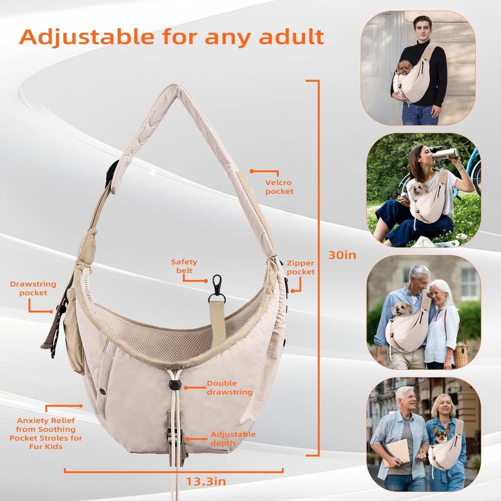 SENIOR BUDDAY sling is machine washable for easy cleanup after adventures