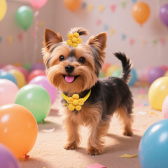 Senniea multi-color bows collection highlights playful outfits for birthdays and walks