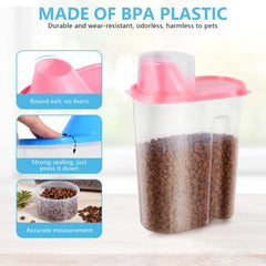 SenseYo pour-spout design enables easy dispensing of kibble.