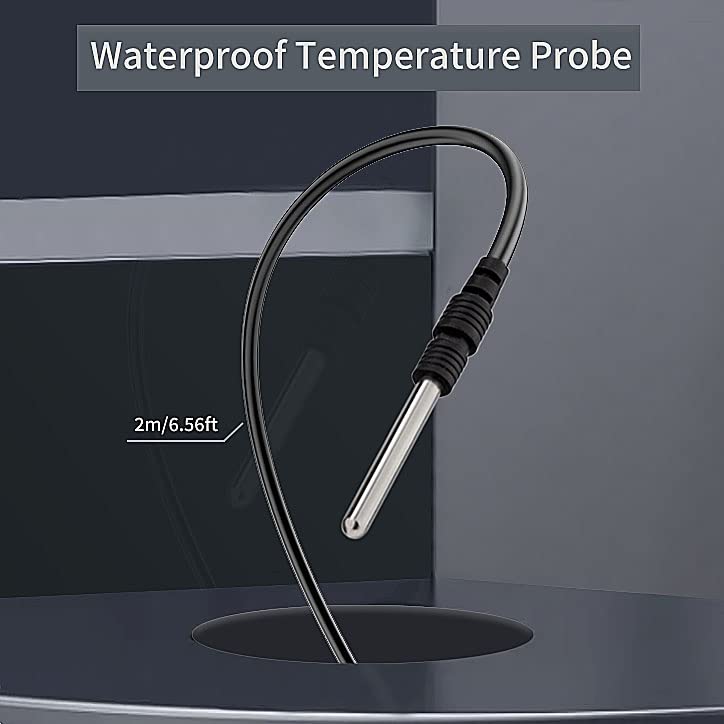 Waterproof sensors provide reliable readings in humid terrariums