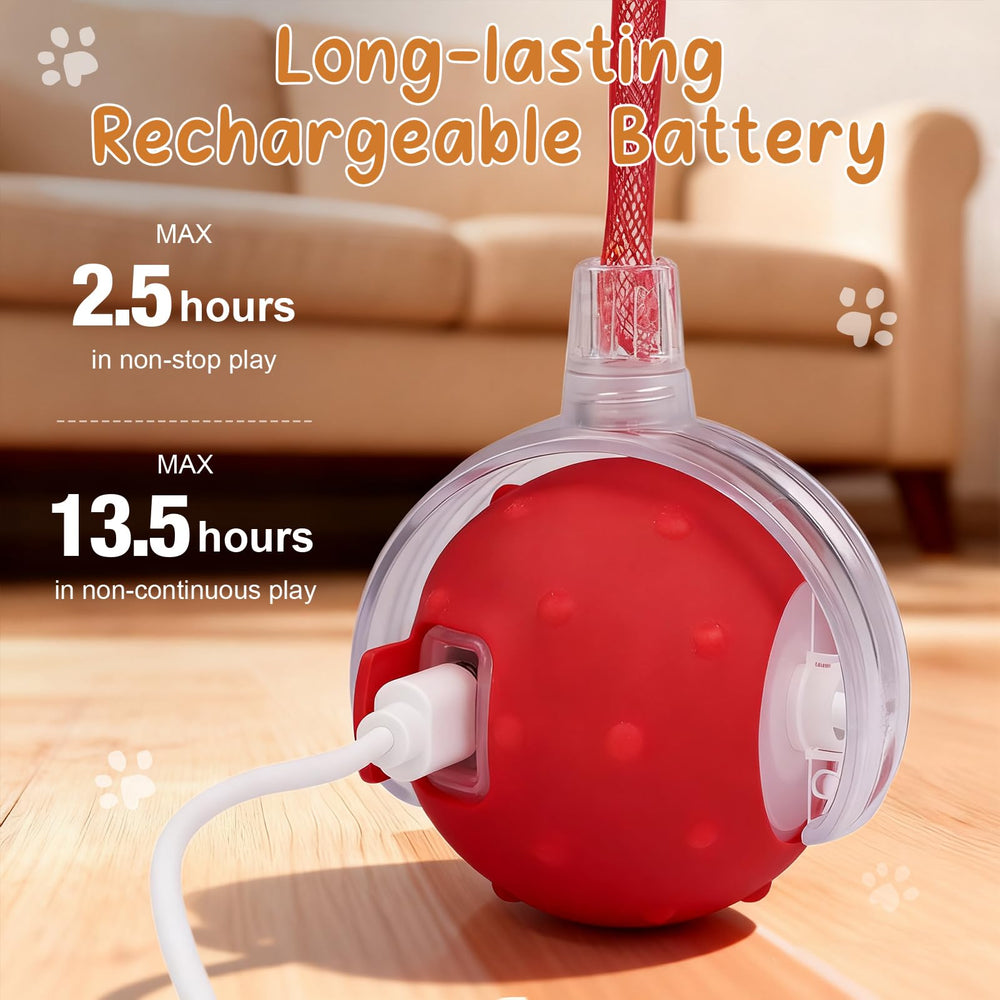 Sentoo cat ball toy with bird calls to stimulate curiosity