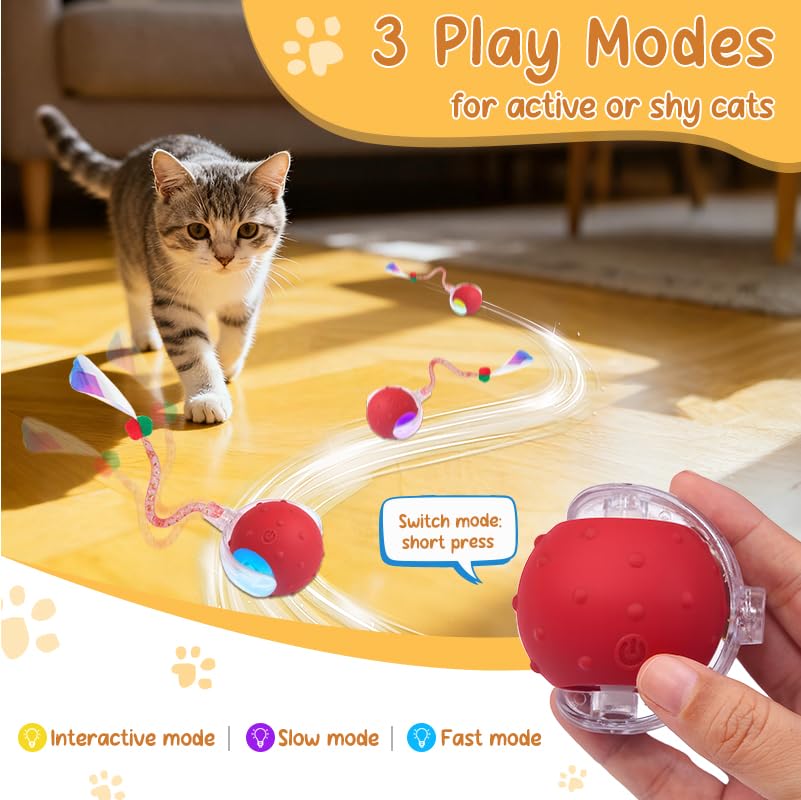 Sentoo elastic mesh tail with bells adds motion and sound engagement