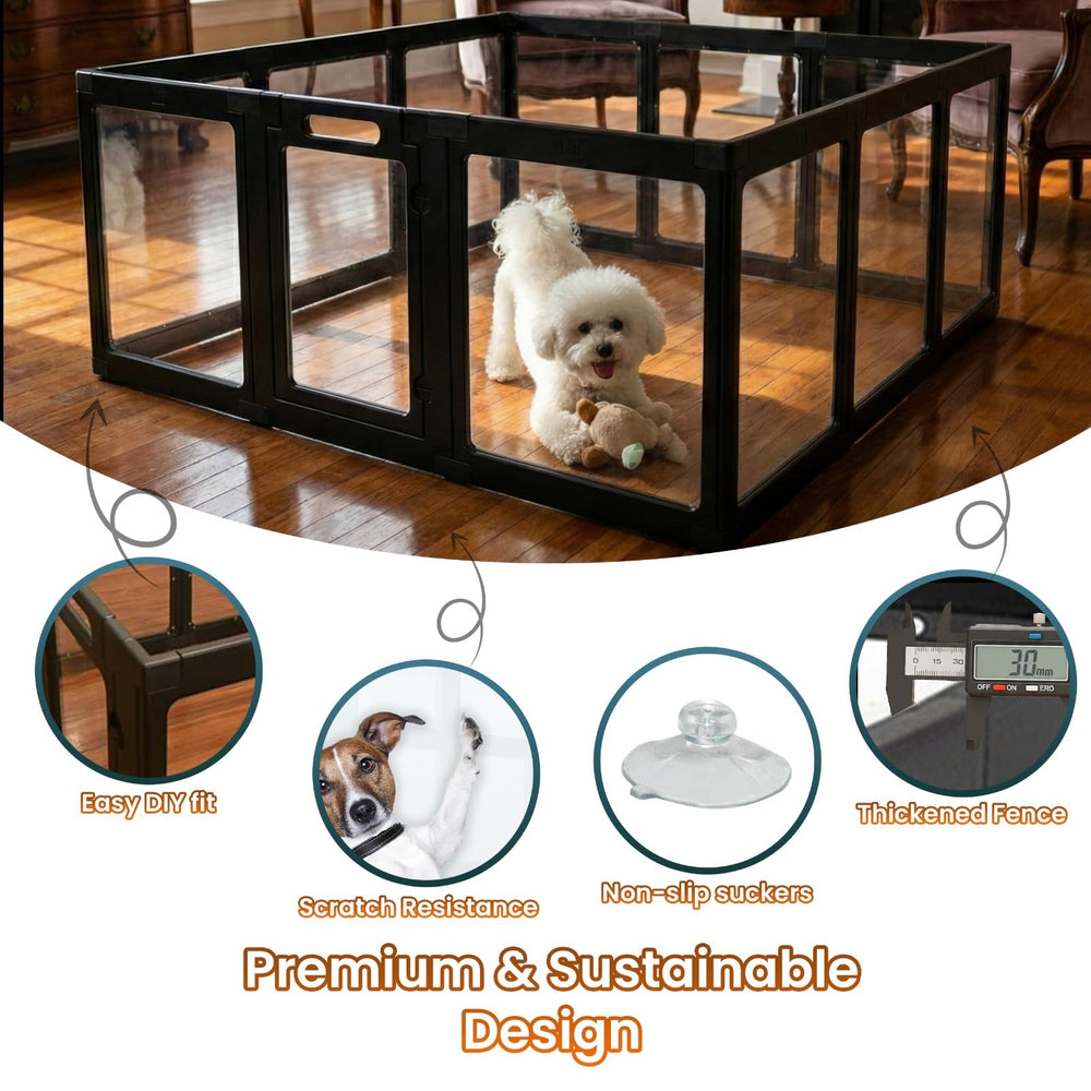 SENTORYY safety lock door illustrating secure enclosure for small and medium pets