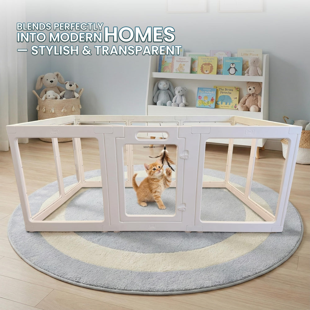 SENTORYY door lock keeps indoor play secure for pets and peace of mind