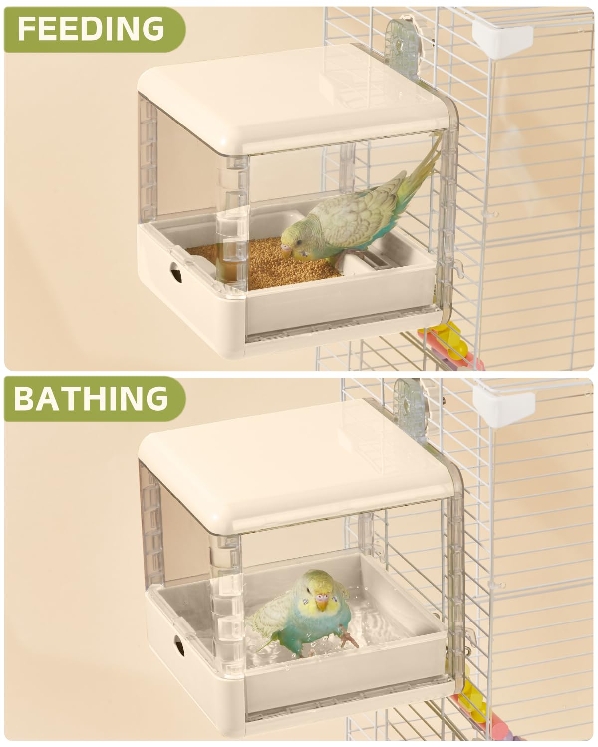 Septillar easy-install-mounting-system fits most cages with clear instructions.