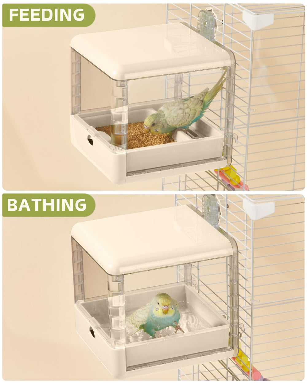 Septillar easy-install-mounting-system fits most cages with clear instructions.