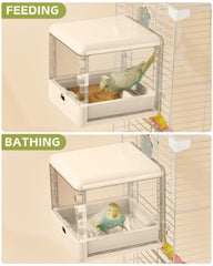 Septillar easy-install-mounting-system fits most cages with clear instructions.