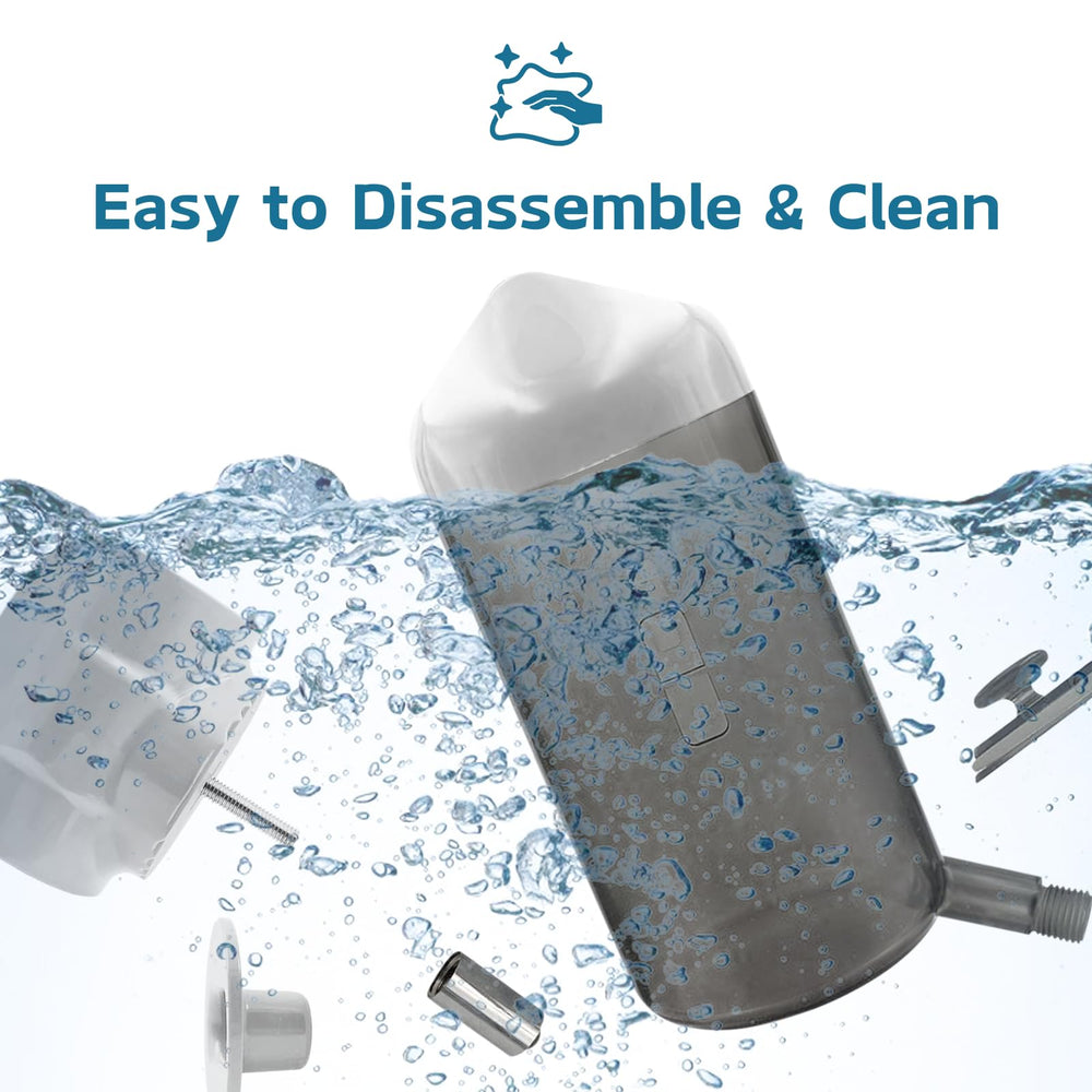 Septillar water bottle silicone seal ensures secure, non-toxic operation