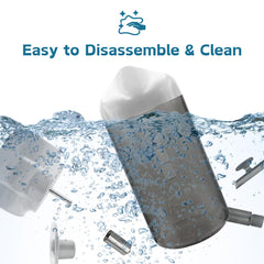 Septillar water bottle silicone seal ensures secure, non-toxic operation
