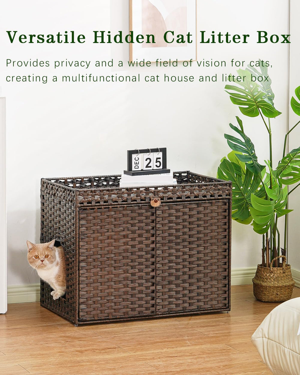 SETVSON dog-proof entry design keeps pets out of the litter area