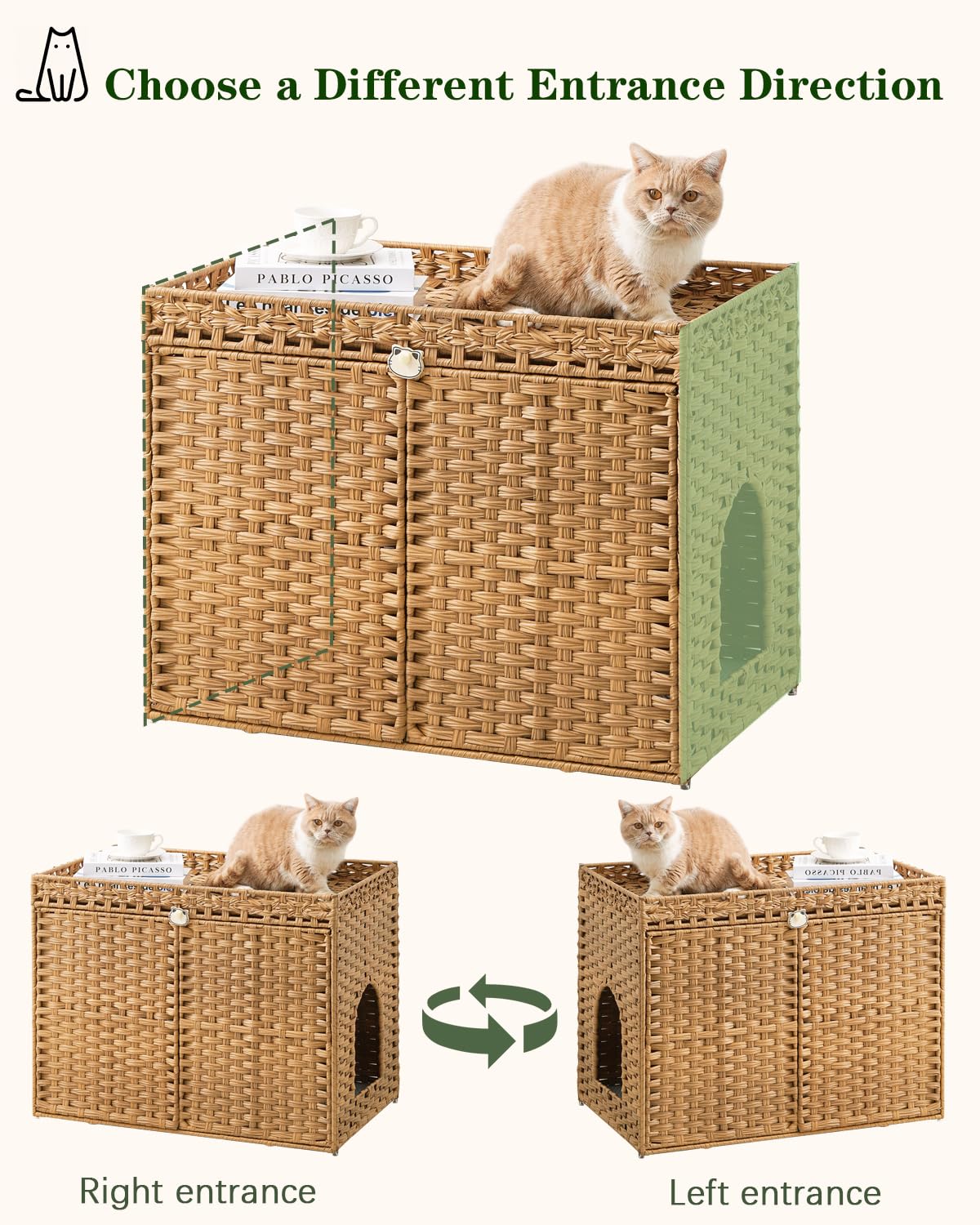 SETVSON durable metal frame provides stable support and long life.