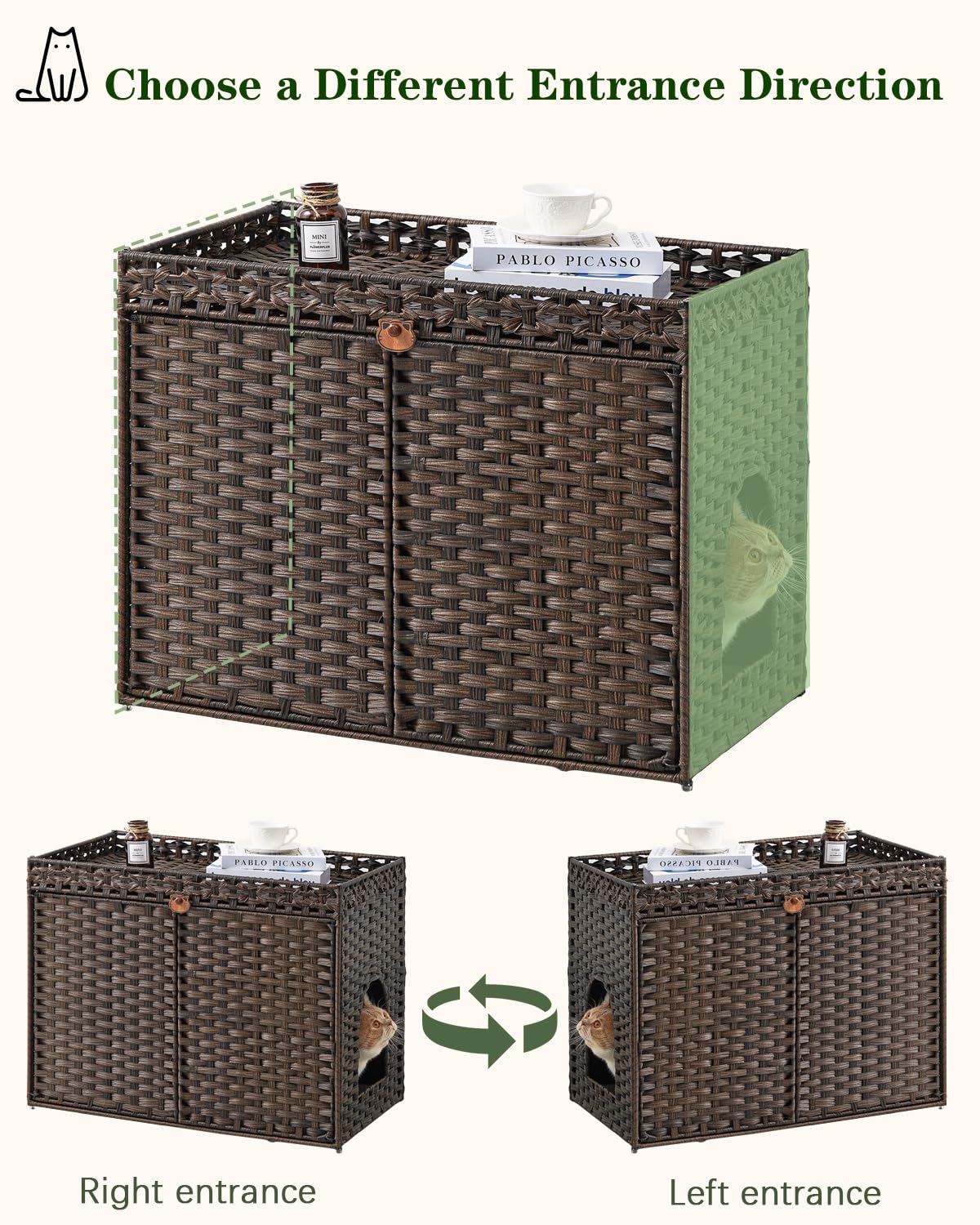 SETVSON enclosure with a robust metal frame for stability and durability