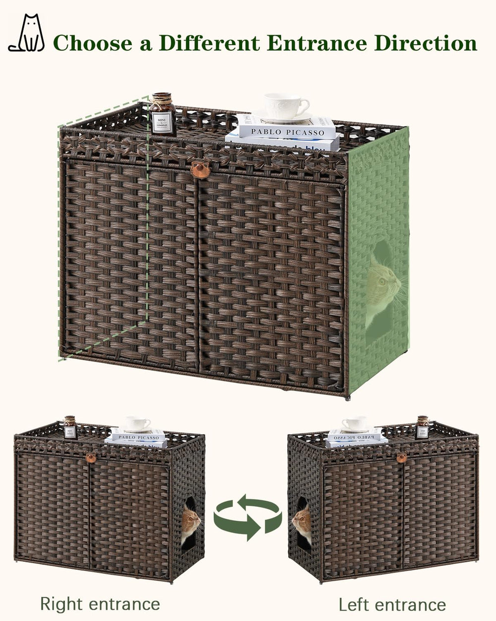 SETVSON enclosure with a robust metal frame for stability and durability