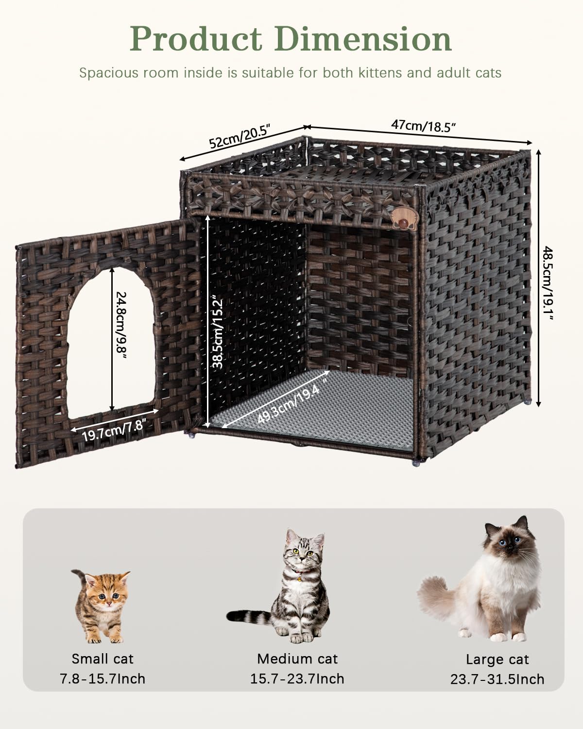 SETVSON door lock with cat head design enables easy access