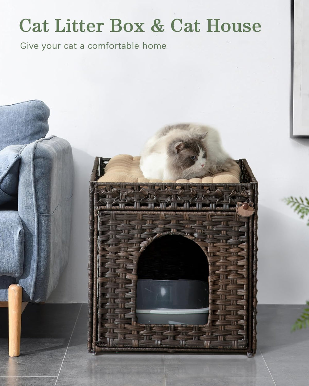 SETVSON handwoven rattan close-up highlights natural texture and odorless material