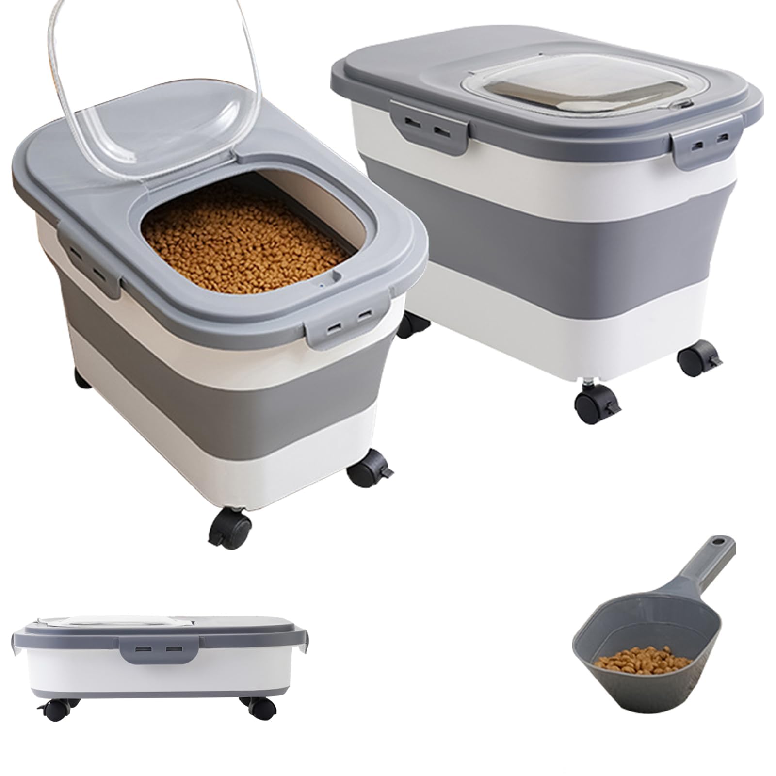 SEWIU easy to move container enhances kitchen organization