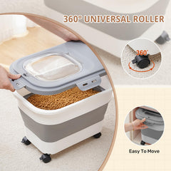 SEWIU moisture-proof seal preserves dry food freshness