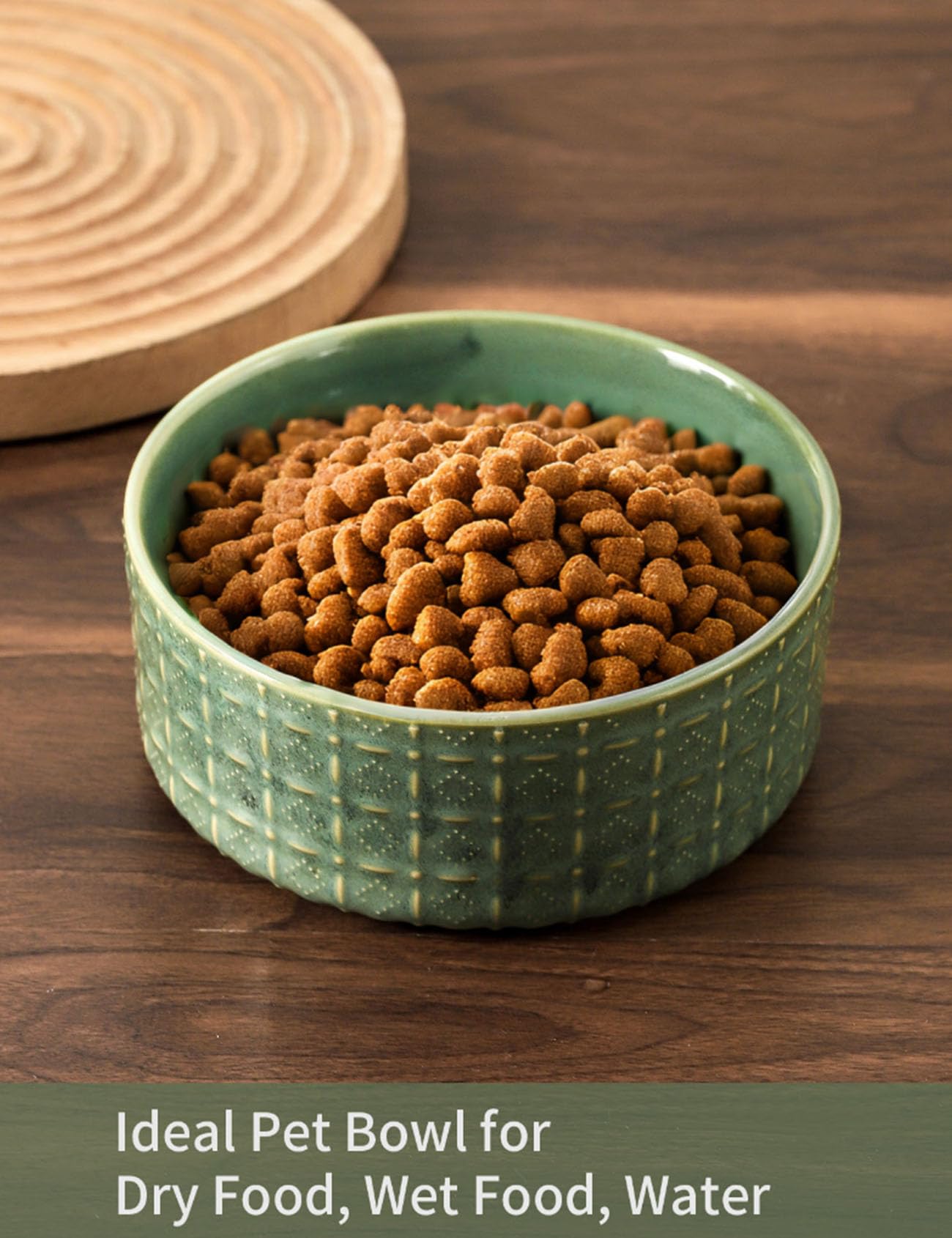 Seyatoo safe lead-free ceramic pet bowl for daily use.