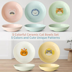 Seyatoo whisker-fatigue friendly bowl designed for easy access to food and water.