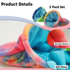 SEZDEKI small animal fleece hideout with open-entry design for easy access