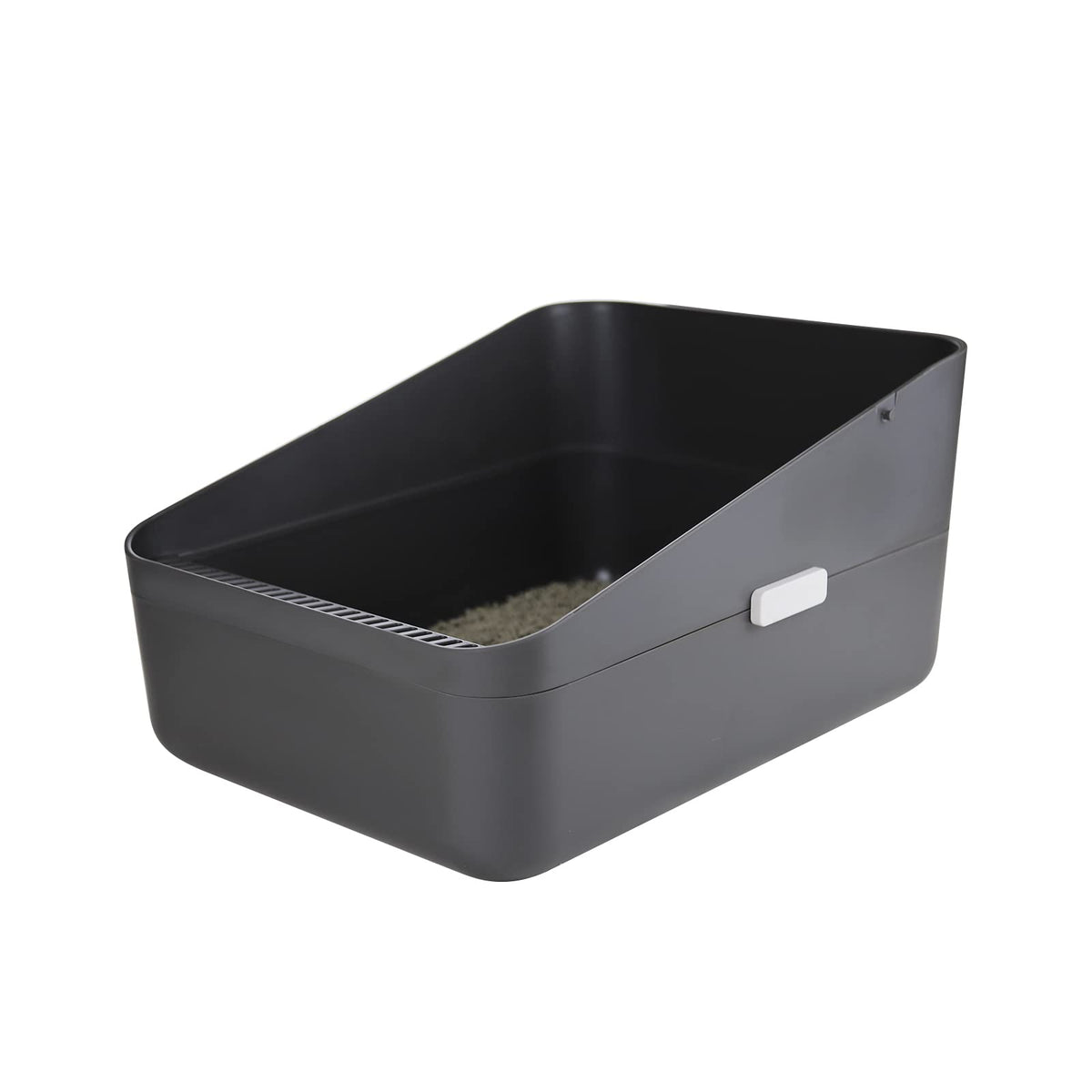 Sfozstra Cats Litter Box Low open design for easy access and airflow