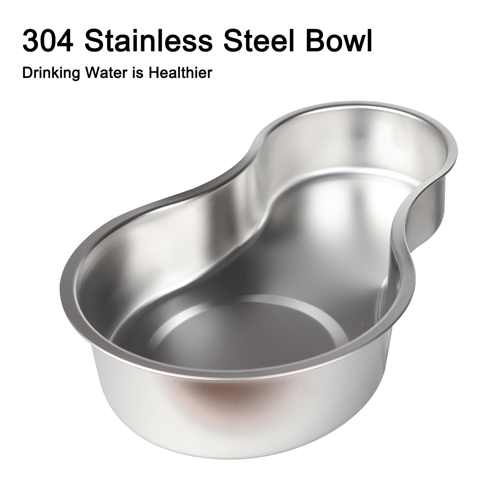 Sfozstra gravity refill design maintains steady water flow as pets drink.