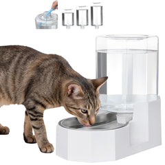 Sfozstra octagonal design dispenser for pets, blending style with reliable hydration.