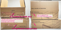 Sfozstra anti leak design keeps litter contained during use.