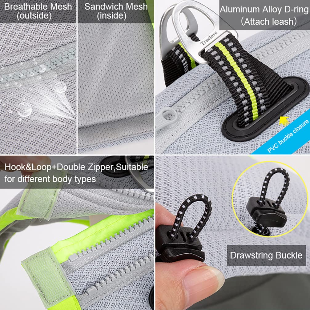 SGODA cooling vest in gray-green reflects heat for sun protection.