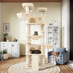 SHA CERLIN large condos provide roomy resting spaces for multi-cat homes