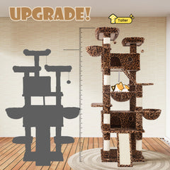 SHA CERLIN cat tree sisal posts satisfy scratching needs without furniture damage.