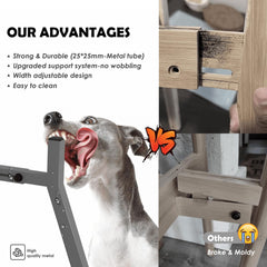 SHAINFUN travel-ready foldable stand for outdoor meals.