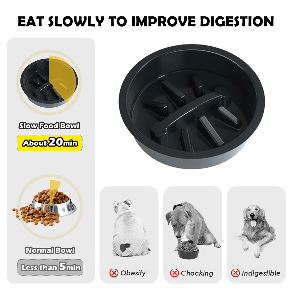 SHAINFUN large-breed ready design suited for bigger dogs at mealtime
