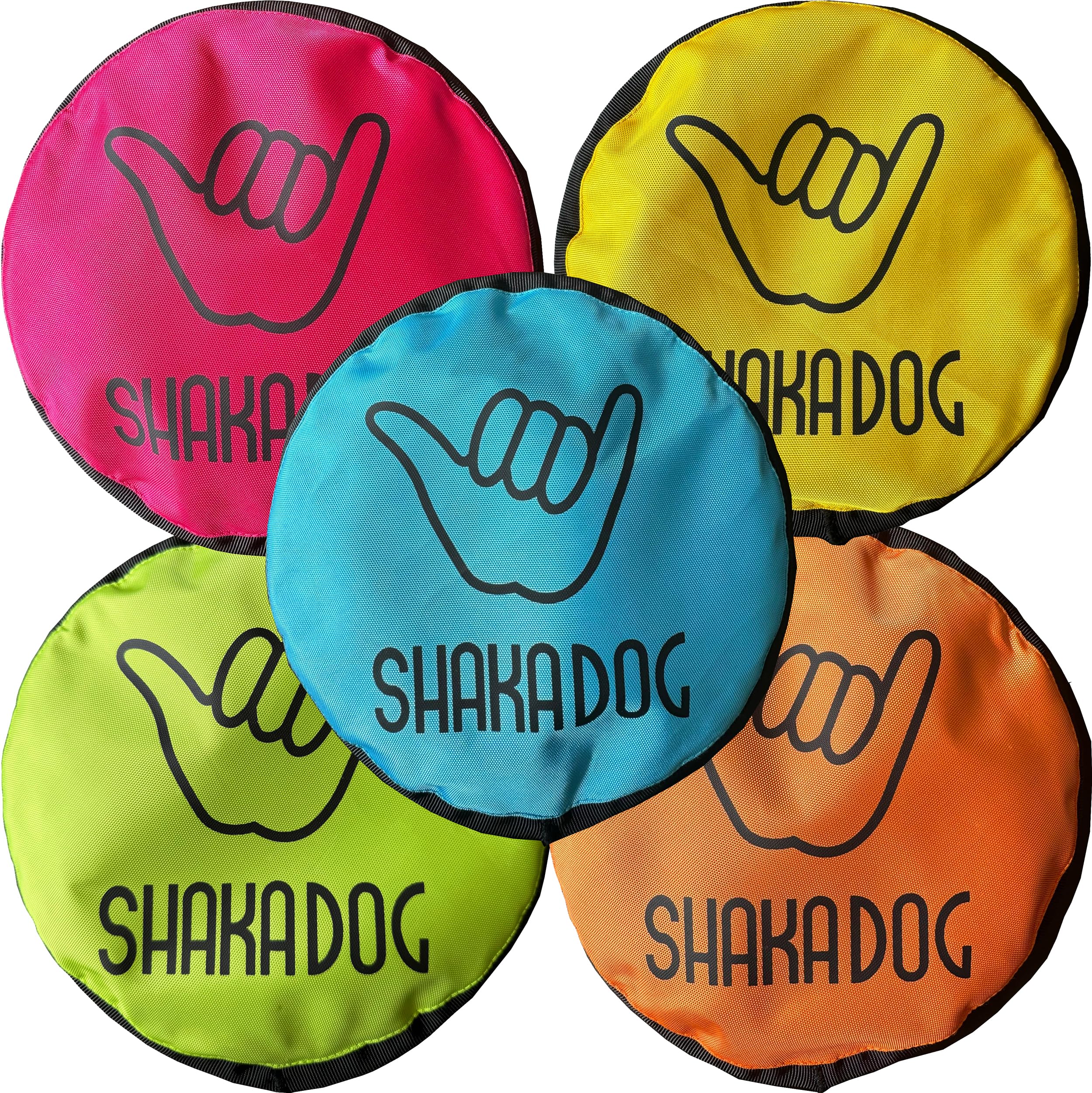 Shaka ZippyToss 9-inch flying disc in action for long-distance fetch.