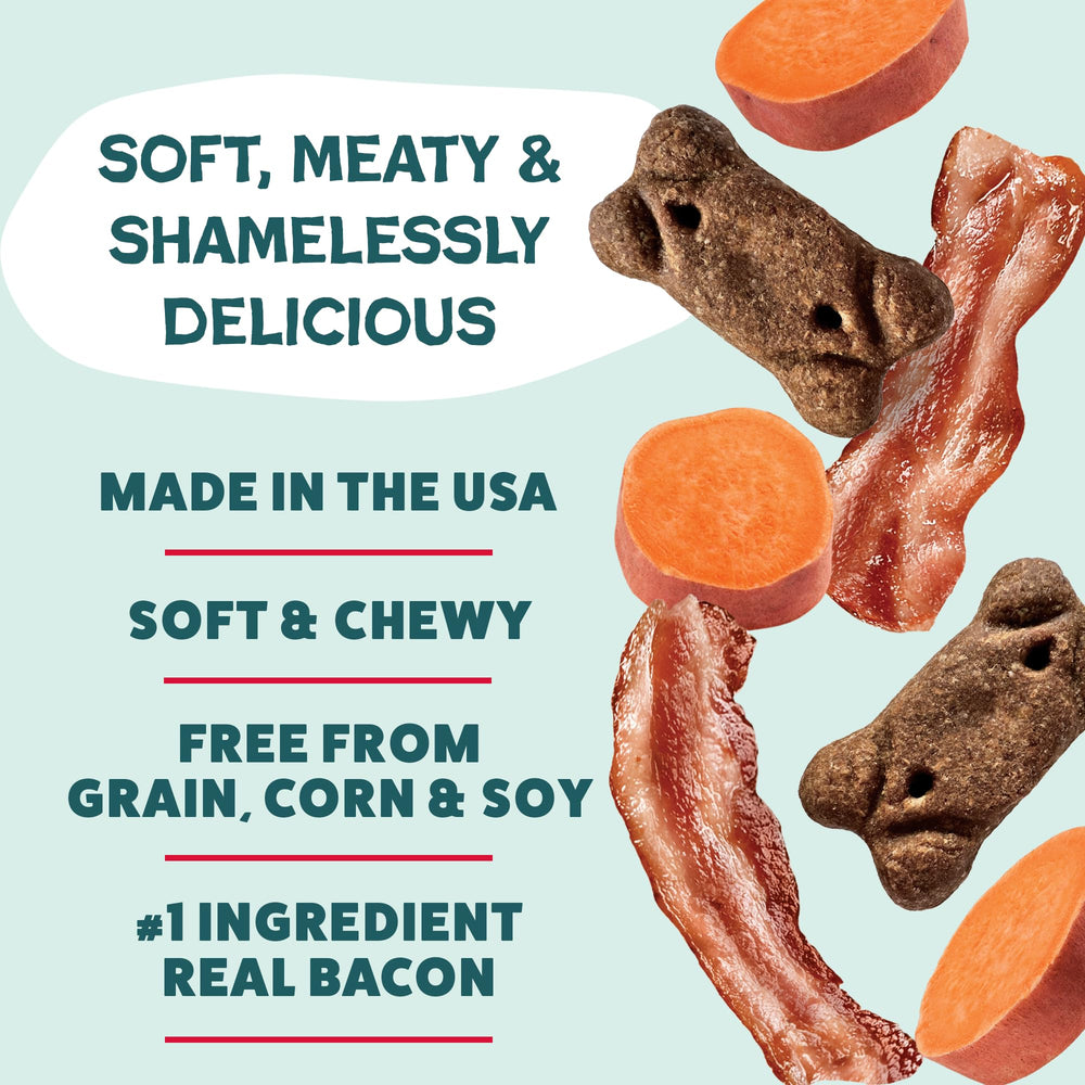 Shameless Pets Soft & Chewy texture close-up, ideal for seniors and picky eaters.