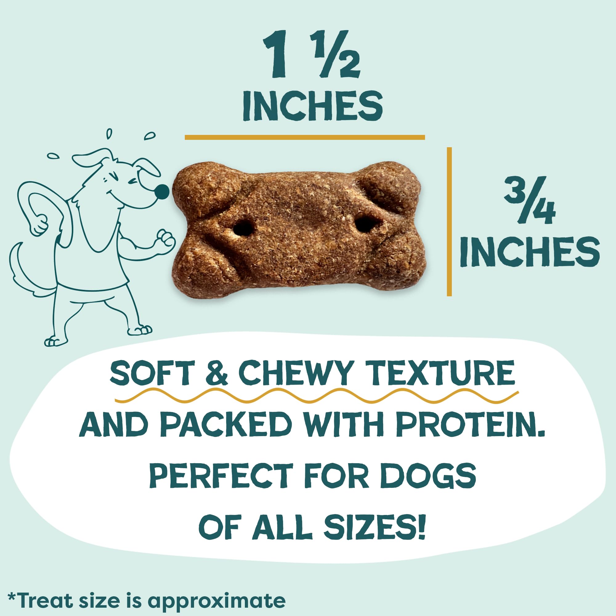 Shameless Pets Soft & Chewy texture close-up shows tender bite