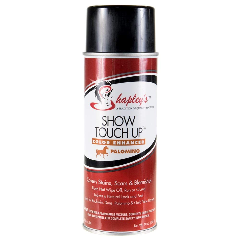 Applying Shapley's Show Touch Up color enhancer yields seamless coverage on black coats.