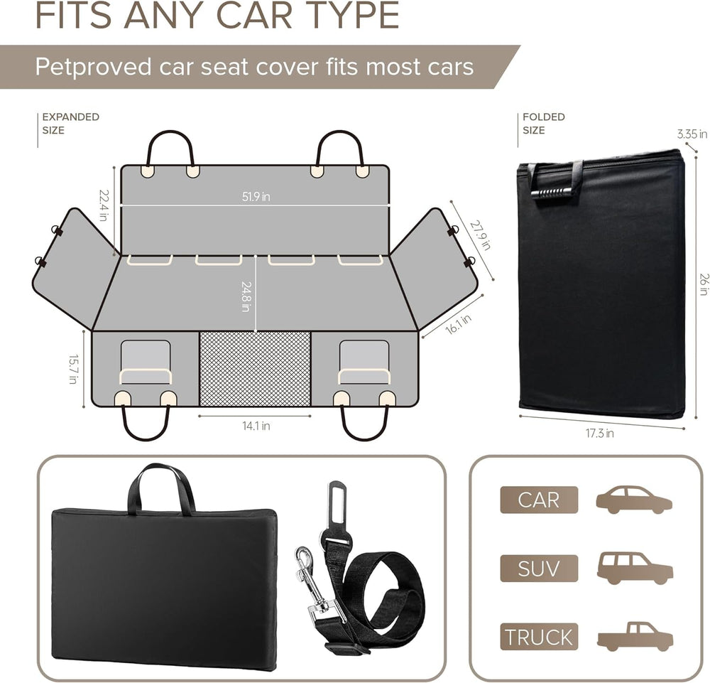 SHARLOVY anti-slip straps and safety anchors keep the cover in place.