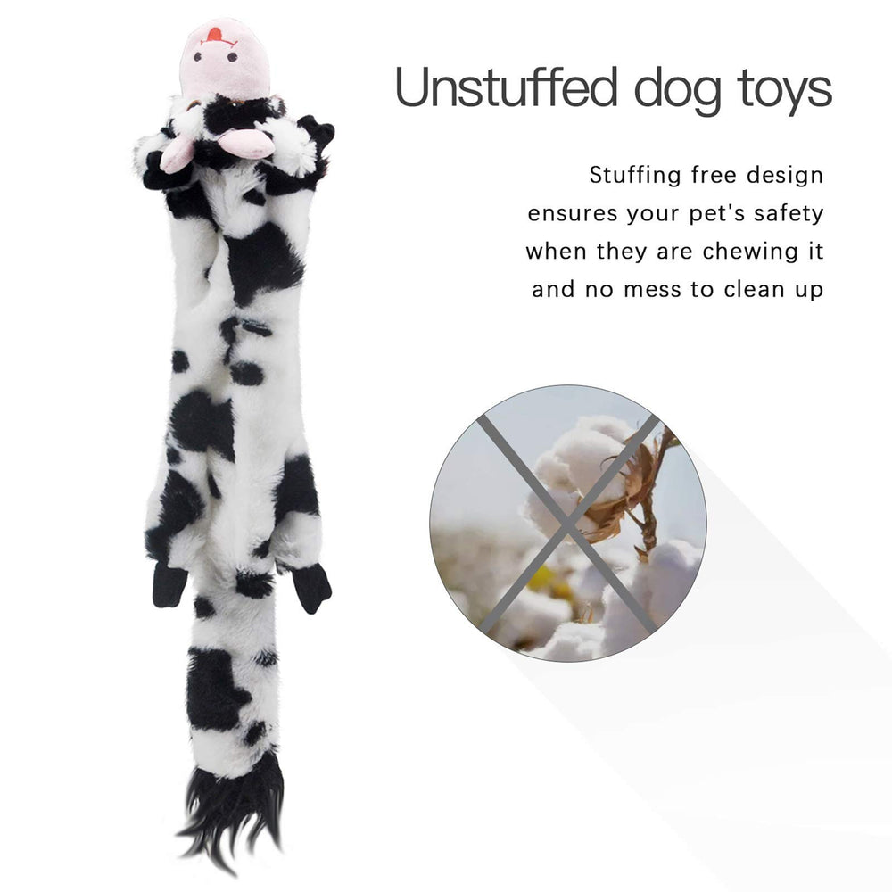 SHARLOVY 5-pack tiger dog toy designed for engaging chew