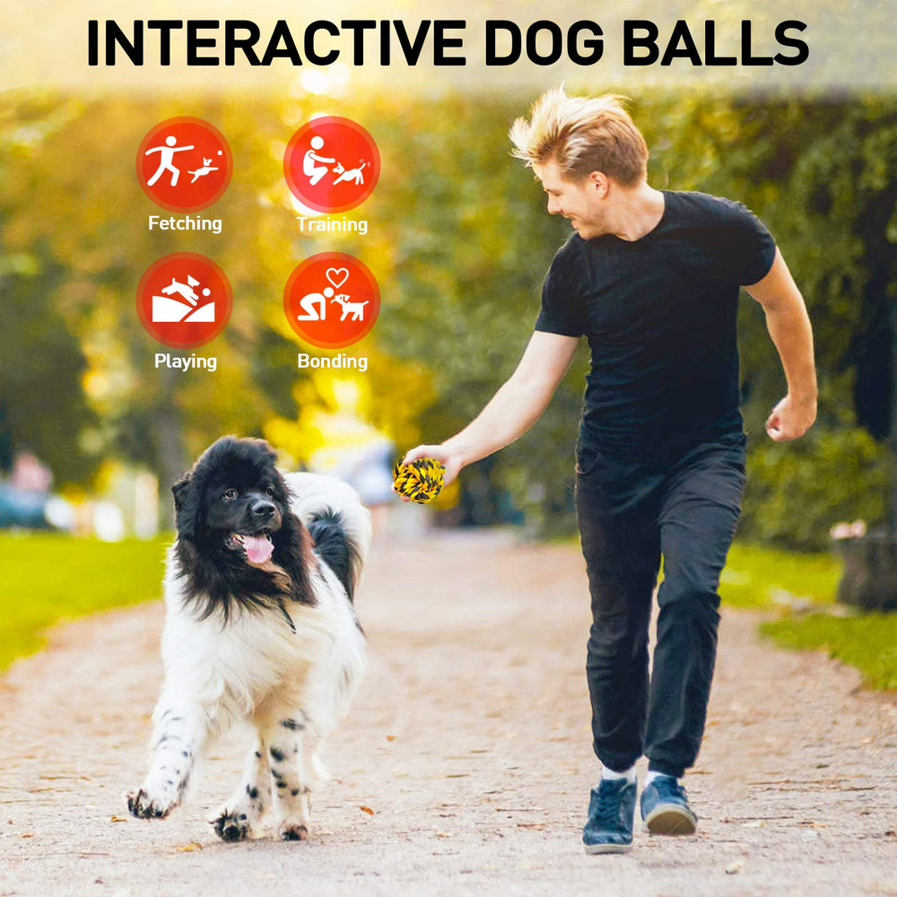 SHARLOVY six-pack rope balls offering long-lasting indoor and outdoor fun