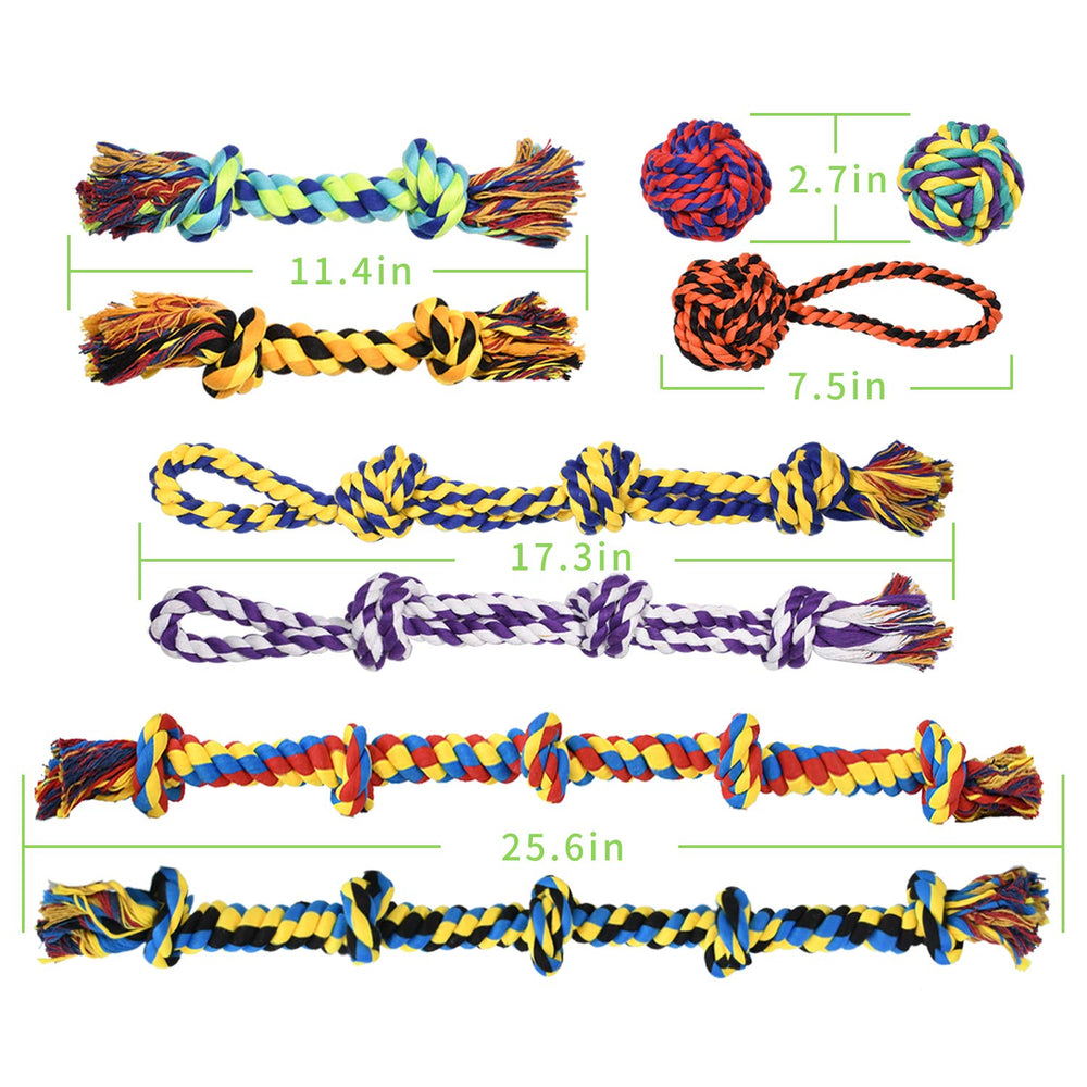 SHARLOVY gift-ready dog toy set for birthdays or festivals