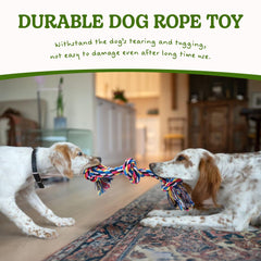 Sharlovy interactive tug of war toy strengthens bond during play.