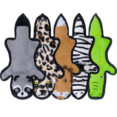 SHARLOVY No Stuffing crocodile toy with crinkle and squeak for engaging teething play