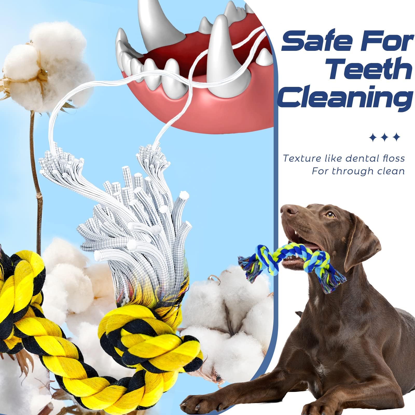 SHARLOVY puppy-teething chew toy, soft start for teething relief.