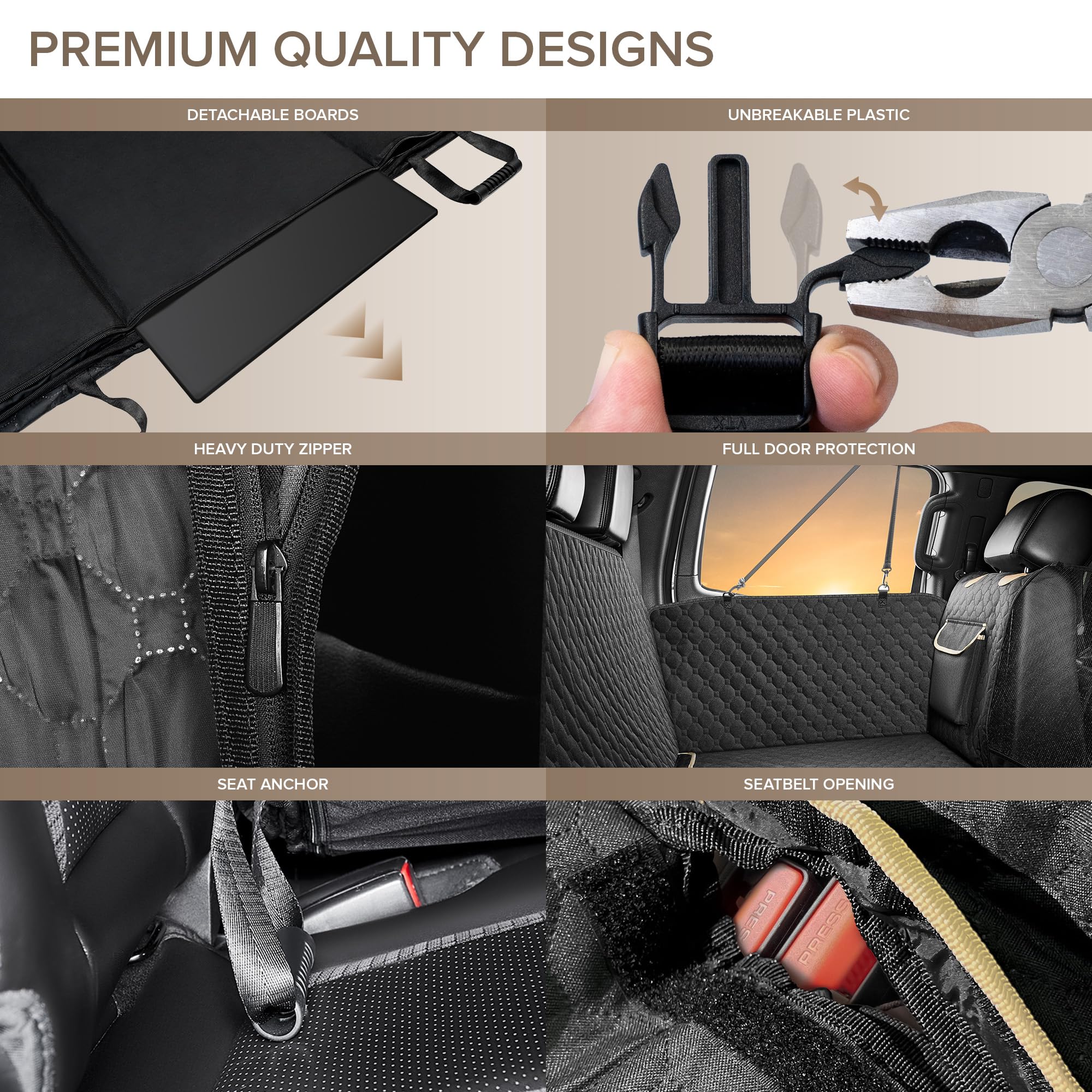 SHARLOVY XL easy-clean design demonstrated for post-trip care.