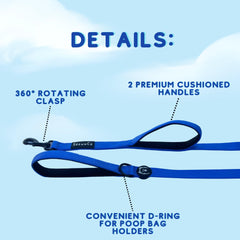 SHAWNCO Dream Walk leash with neoprene handle for comfortable grip