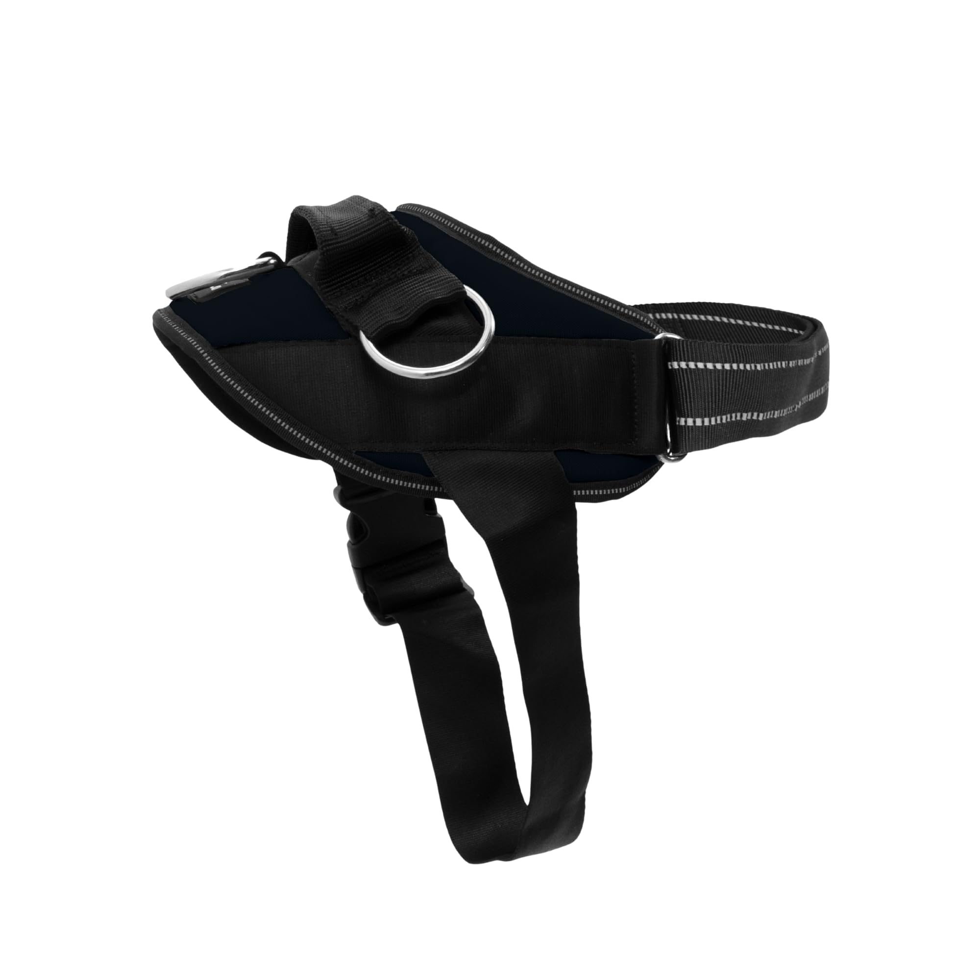 ShawnCo Essential harness with front no-pull clip for safer leash control.