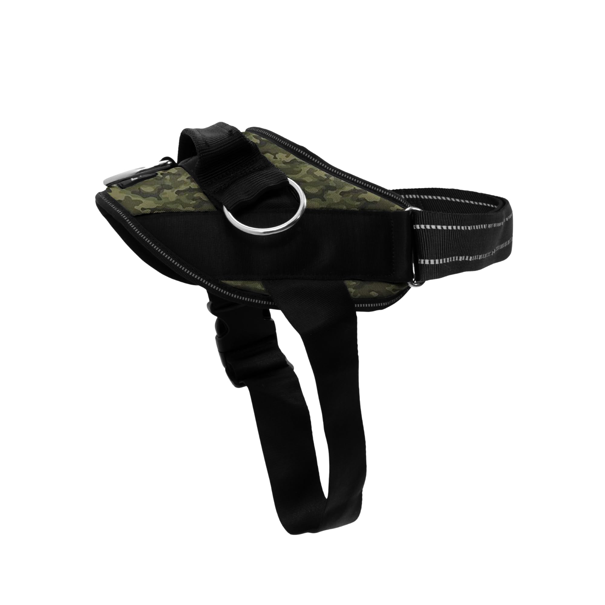 ShawnCo Essential Dog Harness with no-pull design and three clips for easier walks